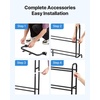 image:imageVEVOR 3D Printer Filament Storage Rack 4 Tier Heavy Duty Storage Shelf Rolling Filament Spool Holders Racks with Wheels Filaments Organzied for 3D Printing Station Office Workshop Shelf Only4 Tier