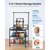 image:imageVEVOR 3D Printer Filament Storage Rack 5 Tier Heavy Duty Storage Shelves for 3D Printing Filaments Filament Spool Holders Racks for 3D Printing Studio Home Studio Office Workshop Shelf Only3Tier