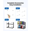 image:imageVEVOR 3D Printer Filament Storage Rack 5 Tier Heavy Duty Storage Shelves for 3D Printing Filaments Filament Spool Holders Racks for 3D Printing Studio Home Studio Office Workshop Shelf Only2Tier