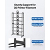 image:imageVEVOR 3D Printer Filament Storage Rack 5 Tier Heavy Duty Storage Shelves for 3D Printing Filaments Filament Spool Holders Racks for 3D Printing Studio Home Studio Office Workshop Shelf Only7Tier