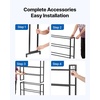 image:imageVEVOR 3D Printer Filament Storage Rack 5 Tier Heavy Duty Storage Shelves for 3D Printing Filaments Filament Spool Holders Racks for 3D Printing Studio Home Studio Office Workshop Shelf Only7Tier
