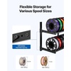 image:imageVEVOR 3D Printer Filament Storage Rack 5 Tier Heavy Duty Storage Shelves for 3D Printing Filaments Filament Spool Holders Racks for 3D Printing Studio Home Studio Office Workshop Shelf Only2Tier