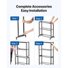 image:imageVEVOR 3D Printer Filament Storage Rack 5 Tier Heavy Duty Storage Shelves for 3D Printing Filaments Filament Spool Holders Racks for 3D Printing Studio Home Studio Office Workshop Shelf Only5Tier