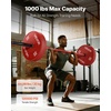 image:imageVEVOR 7FT6FT4FT Olympic Barbell Bar Fits 2Inch Weight Plates Barbell Bar with Knurled Grip for Strength Training Weightlifting Squat Deadlift Bench Press Curl Overhead Press 500lbs700lbs1000lbs Capacity7FT  1000LBS