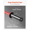 image:imageVEVOR 7FT6FT4FT Olympic Barbell Bar Fits 2Inch Weight Plates Barbell Bar with Knurled Grip for Strength Training Weightlifting Squat Deadlift Bench Press Curl Overhead Press 500lbs700lbs1000lbs Capacity4FT  500LBS