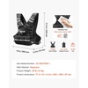 image:imageVEVOR Adjustable Weighted Vest 1120lb2032lbs35lbs40lbs Weight Vest with 6 Ironsand Weights and Reflective Stripe Workout Equipment for Strength Training Running Jogging1120 lbs