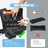 image:imageVEVOR Adjustable Weighted Vest 1120lb2032lbs35lbs40lbs Weight Vest with 6 Ironsand Weights and Reflective Stripe Workout Equipment for Strength Training Running Jogging35 lbs