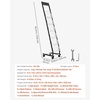 image:imageVEVOR Brochure Display Rack 4Tier Magazine Literature Display Stand with Wheels Movable Floor Standing Magazine Rack Heavy Duty Newspaper Catalog Holders for Shop Exhibitions Office Craft Fairs6Tier 128 W