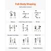 image:imageVEVOR Cast Iron Weights Plate Weight for Swings Squat Strength Training Weightlifting Fitness Workout116x9x06 in
