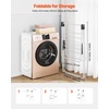 image:imageVEVOR Clothes Drying Rack 2Tier Foldable Laundry Dryer Rack with Sock Clips amp 31 Dry Rods Metal Height Adjustable Drying Racks for Outdoor amp Indoor FreeStanding amp SpaceSaving Hanger White545D x 236W x 394H