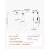 image:imageVEVOR Clothes Drying Rack 2Tier Foldable Laundry Dryer Rack with Sock Clips amp 31 Dry Rods Metal Height Adjustable Drying Racks for Outdoor amp Indoor FreeStanding amp SpaceSaving Hanger White545D x 236W x 394H