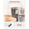 image:imageVEVOR Clothes Drying Rack 2Tier Foldable Laundry Dryer Rack with Sock Clips amp 31 Dry Rods Metal Height Adjustable Drying Racks for Outdoor amp Indoor FreeStanding amp SpaceSaving Hanger White545D x 236W x 394H