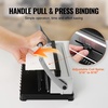 image:imageVEVOR Coil Binding Machine Manual Book Maker 34Holes Binding 120 Sheets Punch Binder with Adjustable Side Margin for Letter Size A4 A5Coil Binding