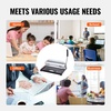 image:imageVEVOR Coil Binding Machine Manual Book Maker 34Holes Binding 120 Sheets Punch Binder with Adjustable Side Margin for Letter Size A4 A5Comb Binding