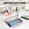 image:imageVEVOR Coil Binding Machine Manual Book Maker 34Holes Binding 120 Sheets Punch Binder with Adjustable Side Margin for Letter Size A4 A5Comb Binding