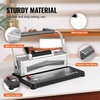 image:imageVEVOR Coil Binding Machine Manual Book Maker 34Holes Binding 120 Sheets Punch Binder with Adjustable Side Margin for Letter Size A4 A5Electric Binding