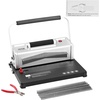 image:imageVEVOR Coil Binding Machine Manual Book Maker 34Holes Binding 120 Sheets Punch Binder with Adjustable Side Margin for Letter Size A4 A5Electric Binding