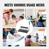 image:imageVEVOR Coil Binding Machine Manual Book Maker 34Holes Binding 120 Sheets Punch Binder with Adjustable Side Margin for Letter Size A4 A5Wire Binding