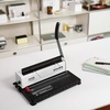 image:imageVEVOR Coil Binding Machine Manual Book Maker 34Holes Binding 120 Sheets Punch Binder with Adjustable Side Margin for Letter Size A4 A5Wire Binding