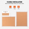 image:imageVEVOR Cork Board for Walls DoubleSided Cork 24 x 18 Bulletin Board Vision Board Push Pin Board with Framed for Office Home and School120 x 90