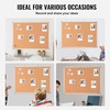 image:imageVEVOR Cork Board for Walls DoubleSided Cork 24 x 18 Bulletin Board Vision Board Push Pin Board with Framed for Office Home and School120 x 90