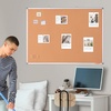 image:imageVEVOR Cork Board for Walls DoubleSided Cork 24 x 18 Bulletin Board Vision Board Push Pin Board with Framed for Office Home and School120 x 90