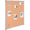 image:imageVEVOR Cork Board for Walls DoubleSided Cork 24 x 18 Bulletin Board Vision Board Push Pin Board with Framed for Office Home and School120 x 90