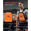 image:imageVEVOR Curved Weight Vest Plates 575875145 LB Pairs Premium Steel Tactical Weighted Plates for Vest Ergonomic Design for Strength Endurance Training Running Jogging Fitness Heavy Workouts875LB2 Curved Plates