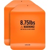 image:imageVEVOR Curved Weight Vest Plates 575875145 LB Pairs Premium Steel Tactical Weighted Plates for Vest Ergonomic Design for Strength Endurance Training Running Jogging Fitness Heavy Workouts875LB2 Curved Plates