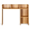 image:imageVEVOR Desktop Bookshelf Storage Organizer with 5 Shelves for Computer Desk Wooden Shelf Desk Hutch with AntiSlip Feet Pads Desk Top Display Rack for Office Home amp Dorm WhiteWood