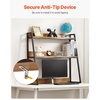 image:imageVEVOR Desktop Bookshelf Storage Organizer with 5 Shelves for Computer Desk Wooden Shelf Desk Hutch with AntiSlip Feet Pads Desk Top Display Rack for Office Home amp Dorm WhiteWood