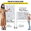 image:imageVEVOR Dry Erase Calendar for Wall 36 x 24 Inches Whiteboard Calendar Monthly Planner Magnetic Dry Erase Board 1 Magnetic Erase amp 2 Dry Erase Marker amp Movable Tray for Restaurant Office Home Schoolwhite rolling whiteboard