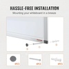 image:imageVEVOR Dry Erase Calendar for Wall 36 x 24 Inches Whiteboard Calendar Monthly Planner Magnetic Dry Erase Board 1 Magnetic Erase amp 2 Dry Erase Marker amp Movable Tray for Restaurant Office Home Schoolwhite hanging whiteboard