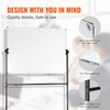 image:imageVEVOR Dry Erase Calendar for Wall 36 x 24 Inches Whiteboard Calendar Monthly Planner Magnetic Dry Erase Board 1 Magnetic Erase amp 2 Dry Erase Marker amp Movable Tray for Restaurant Office Home Schoolwhite rolling whiteboard