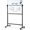image:imageVEVOR Dry Erase Calendar for Wall 36 x 24 Inches Whiteboard Calendar Monthly Planner Magnetic Dry Erase Board 1 Magnetic Erase amp 2 Dry Erase Marker amp Movable Tray for Restaurant Office Home Schoolwhite rolling whiteboard