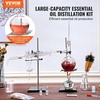 image:imageVEVOR Essential Oil Distillation Equipment 2L Capacity Made with 33 Borosilicate LabQuality Glass Includes a 1000W Heater and 2440 Joint Connections Comprehensive 28Piece Kit500ml  28 pcs Set with 1000W Heating Plate