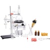 image:imageVEVOR Essential Oil Distillation Equipment 2L Capacity Made with 33 Borosilicate LabQuality Glass Includes a 1000W Heater and 2440 Joint Connections Comprehensive 28Piece Kit500ml  33 pcs Set with 1000W Heating Plate