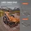 image:imageVEVOR Game Carts for Hunting 300 LBS Deer Cart Game Hauler Hawk Crawler Hawk Hunting All Terrain Folding Cart Deer Hauling HeavyDuty Utility Gear Dolly for Hunting Fishing Hiking500lbs2wheels