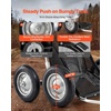 image:imageVEVOR Game Carts for Hunting 300 LBS Deer Cart Game Hauler Hawk Crawler Hawk Hunting All Terrain Folding Cart Deer Hauling HeavyDuty Utility Gear Dolly for Hunting Fishing Hiking500lbs4wheelsAluminum Frame