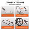 image:imageVEVOR Game Carts for Hunting 300 LBS Deer Cart Game Hauler Hawk Crawler Hawk Hunting All Terrain Folding Cart Deer Hauling HeavyDuty Utility Gear Dolly for Hunting Fishing Hiking500lbs2wheels