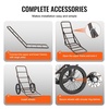 image:imageVEVOR Game Carts for Hunting 300 LBS Deer Cart Game Hauler Hawk Crawler Hawk Hunting All Terrain Folding Cart Deer Hauling HeavyDuty Utility Gear Dolly for Hunting Fishing Hiking300lbs2wheels