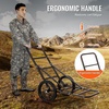 image:imageVEVOR Game Carts for Hunting 300 LBS Deer Cart Game Hauler Hawk Crawler Hawk Hunting All Terrain Folding Cart Deer Hauling HeavyDuty Utility Gear Dolly for Hunting Fishing Hiking300lbs2wheels