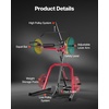 image:imageVEVOR Home Gym Equipment Leverage Gym with 21 Ratio LAT Low Row System Strength Training Machine for Squats Deadlifts Bench Press Bicep Curls Home Gym Machine Adjustable Full Body Workout Station