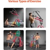 image:imageVEVOR Home Gym Equipment Leverage Gym with 21 Ratio LAT Low Row System Strength Training Machine for Squats Deadlifts Bench Press Bicep Curls Home Gym Machine Adjustable Full Body Workout Station