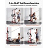 image:imageVEVOR LAT Pull Down Machine Row Cable MachineBlack Red