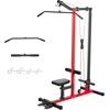 image:imageVEVOR LAT Pull Down Machine Row Cable MachineBlack Red