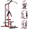 image:imageVEVOR LAT Pull Down Machine Row Cable MachineBlack Red