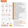 image:imageVEVOR Lab Distillation Kit 33 Boro Lab Glassware Distillation Kit with 24 40 Joint 1000ml Essential Oil Distillation Apparatus Kit 29 pcs Set of Glassware Equipment32 Pieces