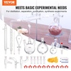 image:imageVEVOR Lab Distillation Kit 33 Boro Lab Glassware Distillation Kit with 24 40 Joint 1000ml Essential Oil Distillation Apparatus Kit 29 pcs Set of Glassware Equipment29Piece