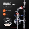 image:imageVEVOR Lab Distillation Kit 33 Boro Lab Glassware Distillation Kit with 24 40 Joint 1000ml Essential Oil Distillation Apparatus Kit 29 pcs Set of Glassware Equipment14Piece
